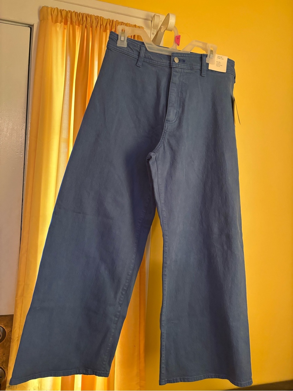 Women’s Wide-Leg Jeans in Navy Blue